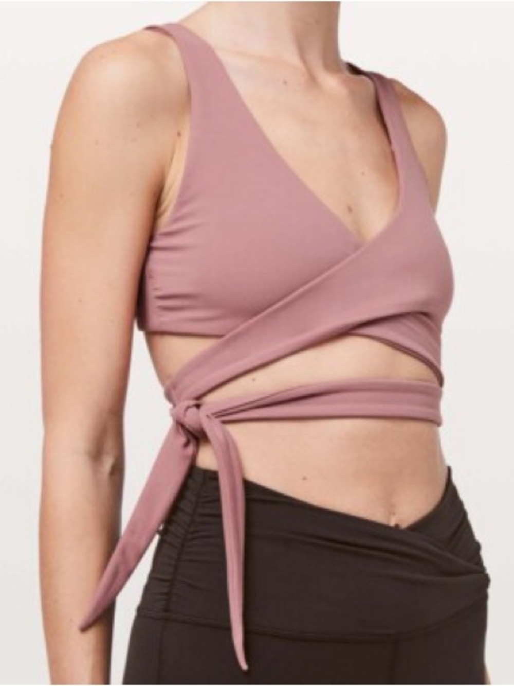 Lululemon - Still Your Mind - Wrap Front Sports Bra -6